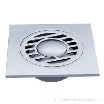 Chrome Plated Bathroom Kitchen Floor Drainer